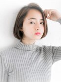顎ラインでまとまるボブスタイルならお任せ下さい☆