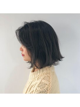 ヴァンキャトル デニム(vingt_quatre denim) ダークトーン☆切りっぱなしボブ