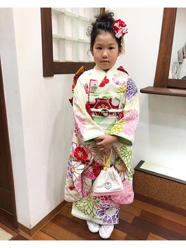 ラ ヴィナチュレル(La vie neturelle) 七五三スタイル