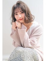 フレンチボブ　低温デジタルパーマ