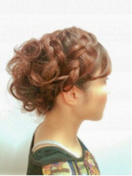 パズードコー(PSSD-CO.+5) 編み込み★エレガントシニヨン