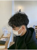 スパイラルパーマ/メンズパーマ/メンズカット