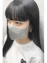 アッド(hair salon add.) 【岡山市　add.】ワイドバング×モード系