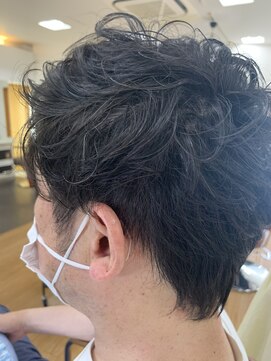 ヘアー グリース(hair GREASE) メンズソフトパーマ