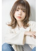 大人ガーリー ハイトーン ミディアムベージュ【LINONA】