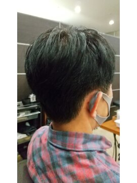 ブレス ザモール郡山店 【BLESS】40代50代人気/N.カラー白髪染め&カット/ショート