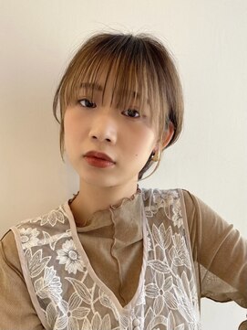 イヴォークオオサカ 心斎橋(EVOKE OSAKA) 丸み 抜け感 可愛い 韓国風 おしゃれマッシュショート