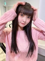 アルバム 池袋(ALBUM)&nbsp;ぱっつん前髪_大人ガーリーチョコレートプリカール_39441