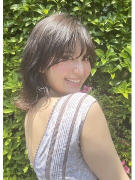 キサ ファータ 恵比寿(kisa fata) [オージュアサロン/恵比寿]くびれヘア×透明感ベージュカラー