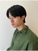 メンズ韓国ヘアー　センターパート/10代20代30代