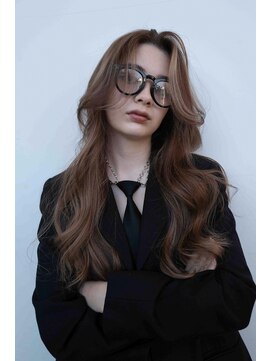 ロンド 表参道店(Lond) レイヤーロング コントラストハイライト