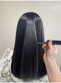 艶髪♪髪質改善カラー　ダークアメジスト[草加／草加駅東口]