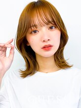 アドラーブル 万代店 (adorable) 30代40代大人可愛い小顔ショートカット外ハネボブハイライト