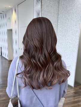 ザック ヴィ(ZACC vie) ピンクグレージュ / グラデーションカラー