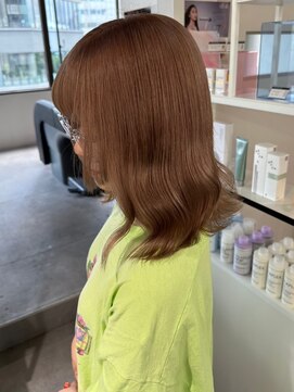 ベレーザ 渋谷(BELEZA) 8134髪質改善ブリーチなしカラーレイヤーカットトリートメント