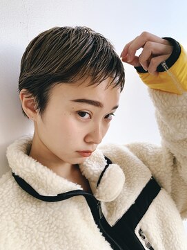 ラグ(log) ハイトーンベージュ×ベリーショート!