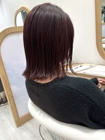 アドラーブル ココロ 新潟(adorable CoCoLo)&nbsp;愛されボブ/外ハネ/Burgundy color
