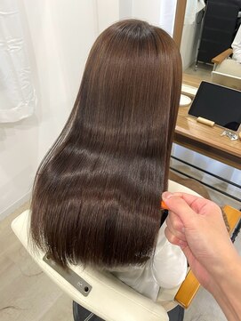 美髪専門サロン バイ マイル(美髪専門サロン by mile) 艶々の髪質に【美髪矯正】縮毛矯正