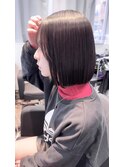 あご下1.5cmぱつっとボブ 10代20代 大阪梅田茶屋町
