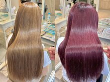 今業界話題の【 髪質改善メテオカラー 】染めるだけで髪質改善！！《上野/髪質改善/ハイライト/縮毛矯正》