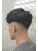 カット　パーマ　フェード　シェービング　ヘッドスパ