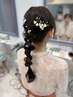 結婚式/推し活オススメ【持ち込みデザイン】ヘアセット9時-10時4300円