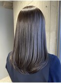 小顔ロング＃髪質改善＃白髪ぼかし＃鎌倉＃40代＃グレージュ