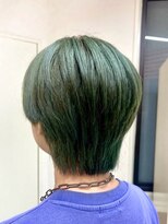 エターナルバイマティーナ(Eternal by MATINA)&nbsp;【グリーンカラー/マッシュショート】池袋美容室