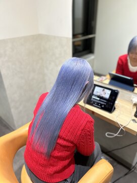 ルシティ(Le City) pale blue [ダブルカラー／ブリーチ／髪質改善]