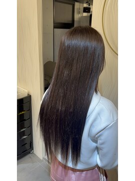 ミディアムからシールエクステ90本でロングに