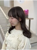 流れるお顔まわりカット
