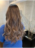 ◎ハイライト、ベージュカラー