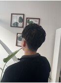 パーマで楽ちんスタイリング！メンズカット