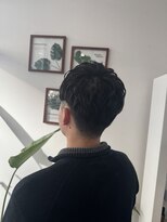 エルフ(elf)&nbsp;パーマで楽ちんスタイリング！メンズカット