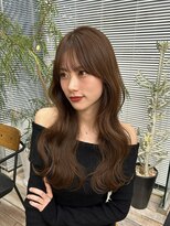 トラッキンアップザパス(TRUCKIN UP THE PATH) サイドバング/顔まわりカット/オリーブベージュ