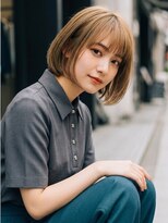 ライクバイコトナ 越谷(RIKE by kotona)&nbsp;ショートボブ髪型20代30代40代50代前髪あり前髪なし面長丸顔越谷