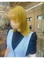 フウ(fuh)&nbsp;イエローグリーン／イエロー／黄色／ハイトーン／トリプルカラー