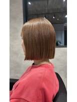 アリュメ 三重鈴鹿店(allum)&nbsp;ぱっつんブボのベージュ　/鈴鹿/白子/髪質改善