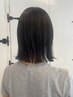 《扱いやすく・ナチュラルにまとまる髪へ》カット+集中トリートメント