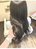 【ameri chouchou 柏】低彩度、ブリーチなしオリーブ系カラー♪