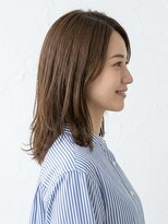 と和 巣鴨&nbsp;【30代】目の上前髪×好印象ひし形レイヤー×ナチュラル