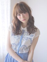 オジコ(ojiko)&nbsp;☆月曜営業☆ojiko.ふわふわ外国人風カラーでフェミニンロング