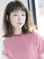 ディッセンバー 渋谷(December)&nbsp;【December】クリーンでカジュアル  似合わせカット ミディアム