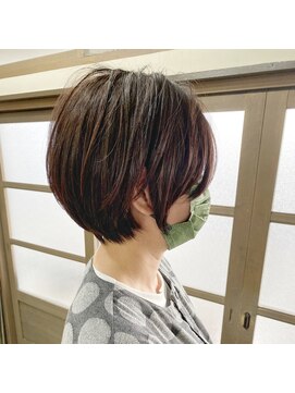 ヘアラボココン hair labo cocon 大人くびれショート