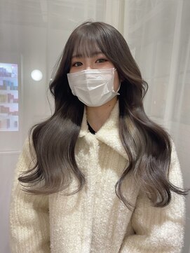 ノイズ オオサカ(NOISM) 韓国風レイヤーカット　くびれヘア