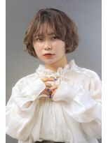 グルー(glue) グラデーション風無造作ミニボブ【二子玉川　glue】