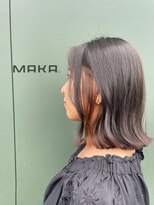 マカ(MAKA)&nbsp;大人切りっぱなしボブ