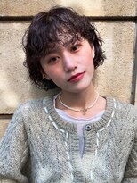 ピークアブー 銀座並木通り(PEEK-A-BOO)&nbsp;【デザインパーマ】のマッシュボブ