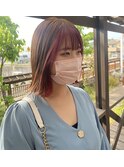 【LauLau. 竹内】フェイスラインインナーカラー