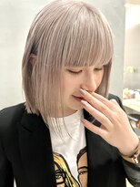 テトヘアー(teto hair) ミルクティーベージュ　ボブ